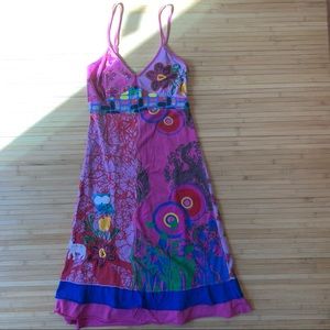 Italian Summer Dress Size Medium Tank Style
